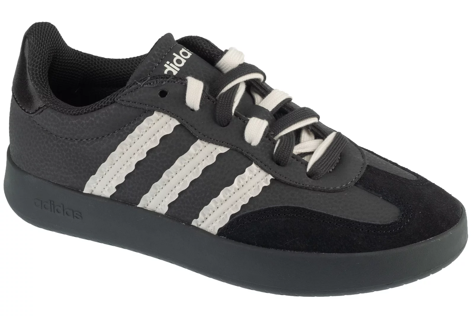 adidas Barreda JP5969, Damskie, Czarne, buty sneakers, skóra syntetyczna, rozmiar: 37 1/3