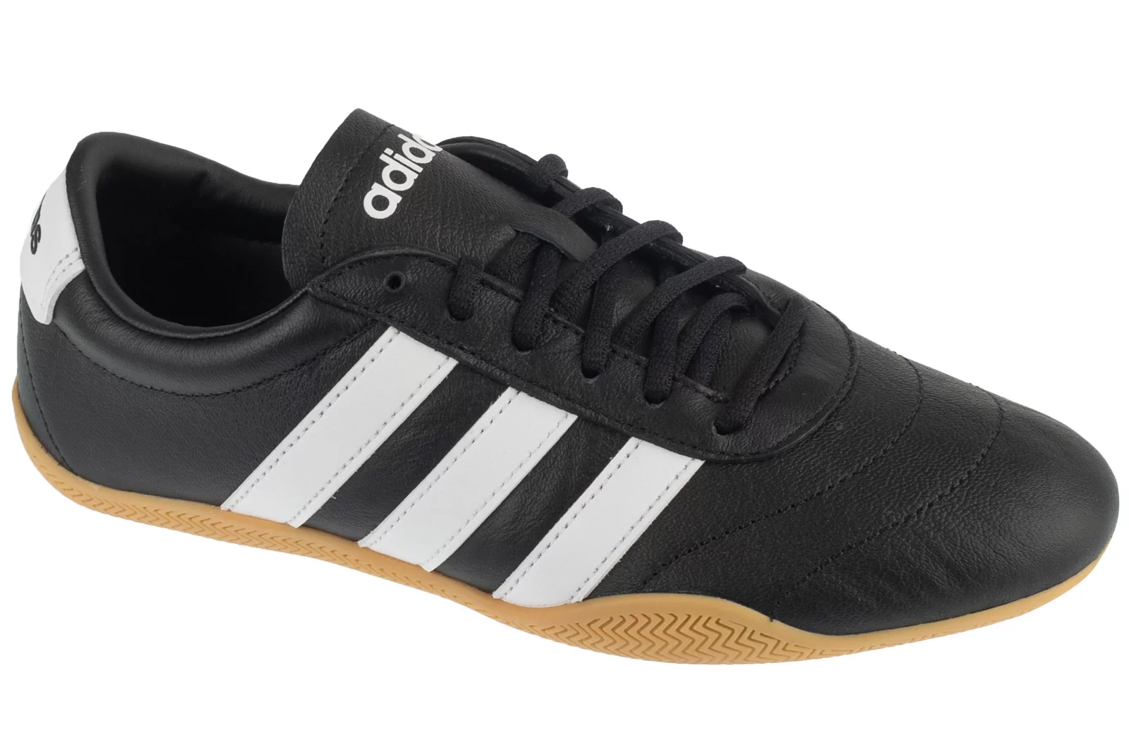 adidas Grand Court Lo JQ9684, Damskie, Czarne, buty sneakers, skóra syntetyczna, rozmiar: 36
