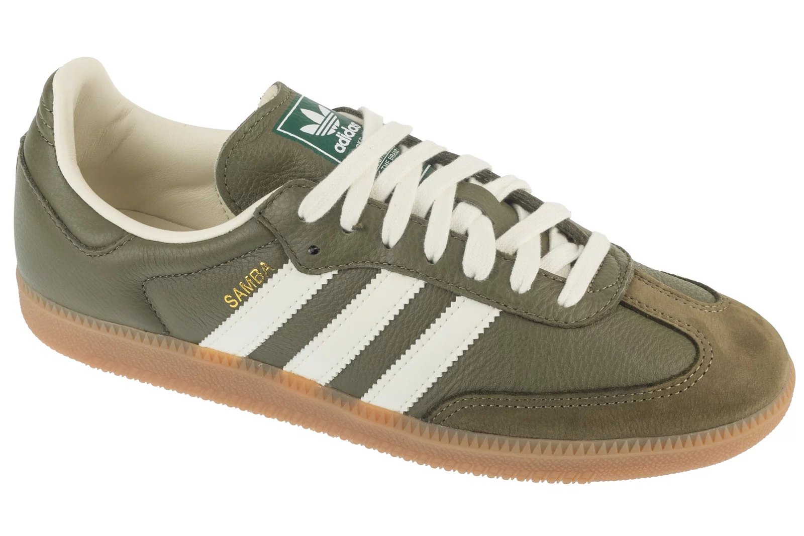 adidas gazelle silver green womens adidas Samba OG Core White Magic Beige main image 1