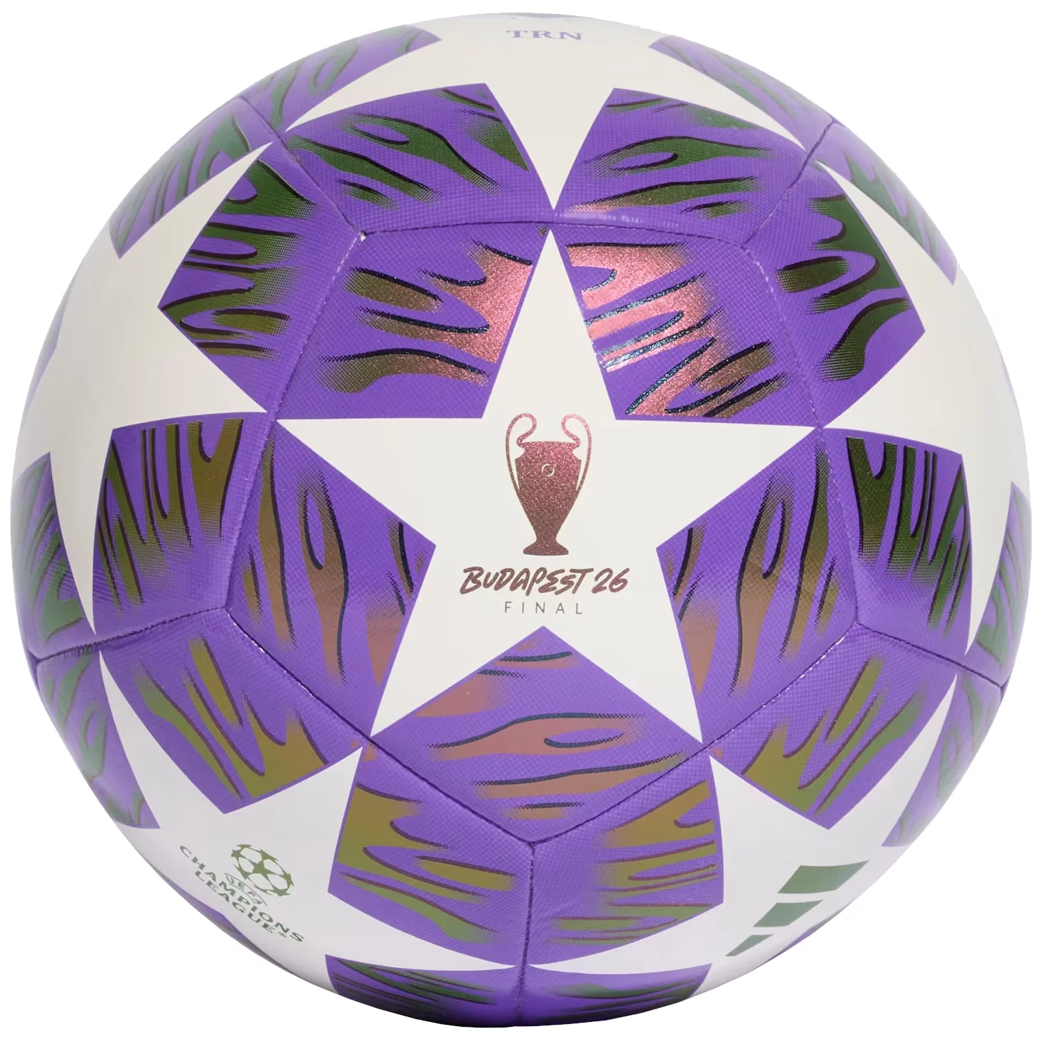 adidas UEFA Champions League Final Training Ball JX9089, Unisex, Fioletowe, piłki do piłki nożnej, TPU, rozmiar: 5