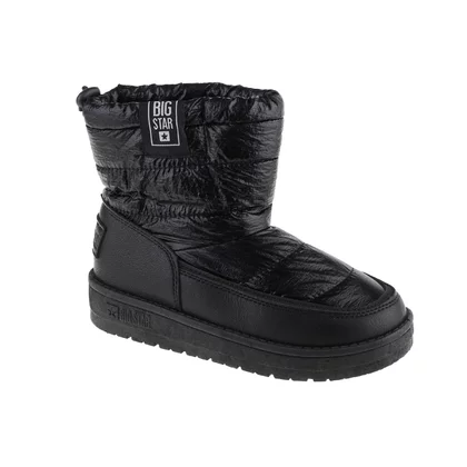 Big Star Kid's Shoes KK374220 dla dziewczynki śniegowce, Czarne 001