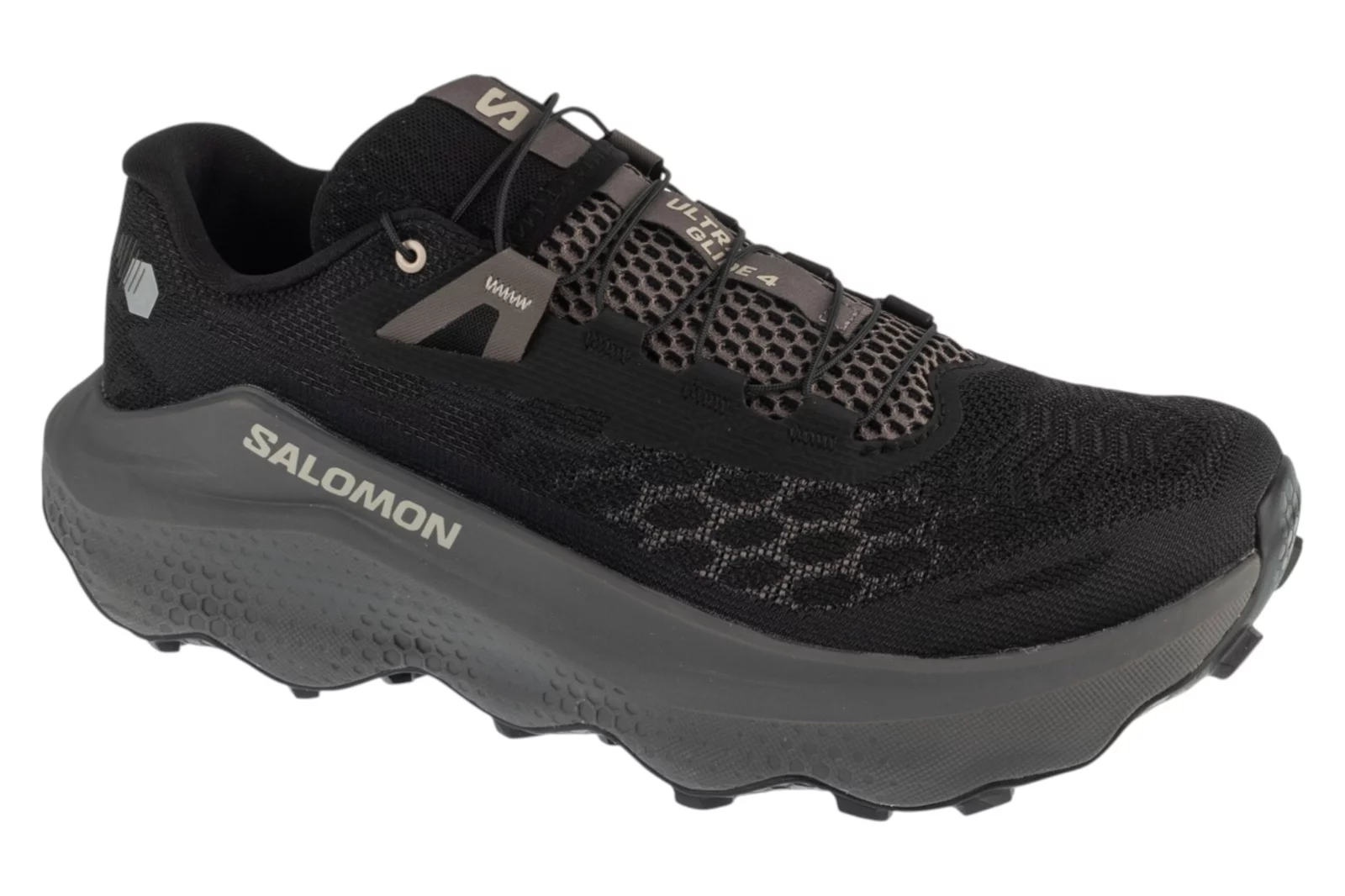Salomon Ultra Glide 4 L49141200, Męskie, Czarne, buty do biegania, tkanina, rozmiar: 42 2/3