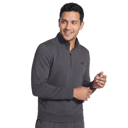 Skechers Weekend Easy 1/4 Zip LT269-BKCC