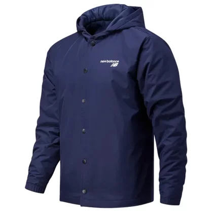 New Balance Jacket MJ13901PGM męskie kurtki, Granatowe 001
