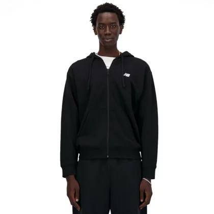 New Balance Sport Essentials Logo French Terry Full Zip MJ41501BK