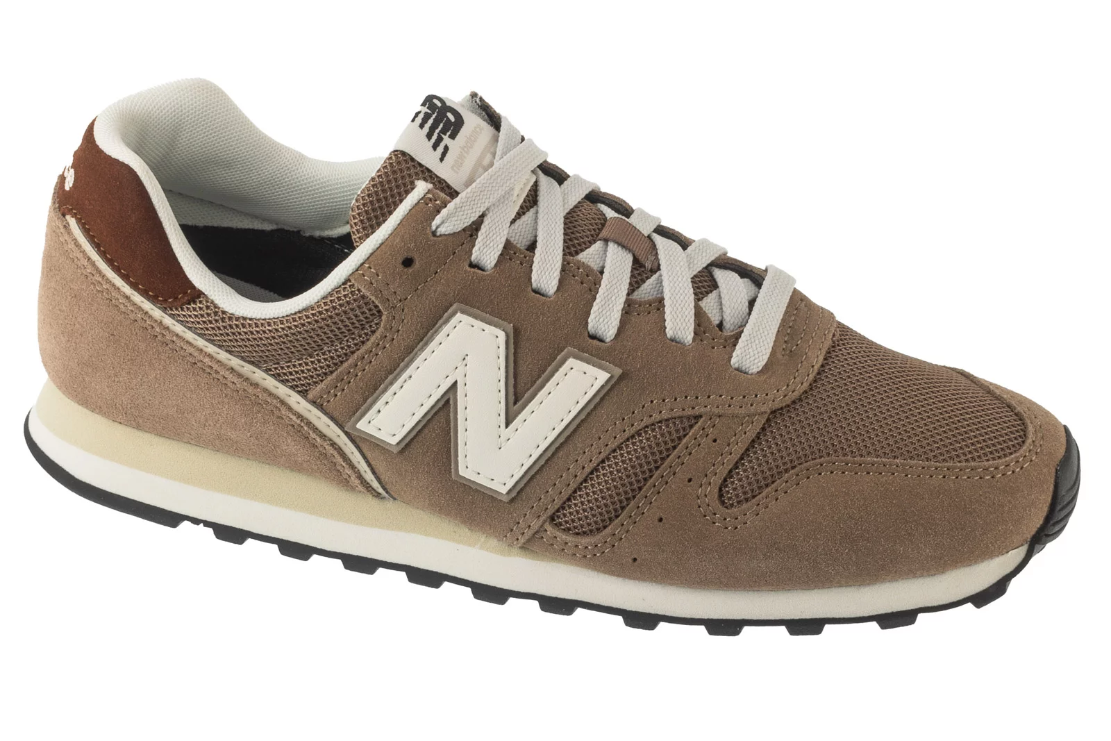 New Balance ML373XA2, Męskie, Brązowe, buty sneakers, tkanina, rozmiar: 46,5
