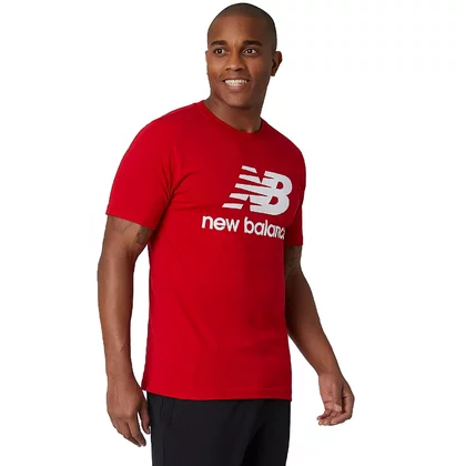 New Balance Essentials Stacked Logo Tee MT01575REP