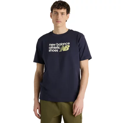 New Balance Athletics Premium Relaxed Chest Logo T-Shirt 