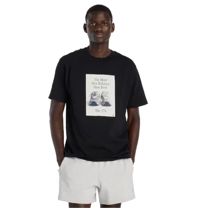 New Balance 574 Ad T-Shirt MT61B0WFBK