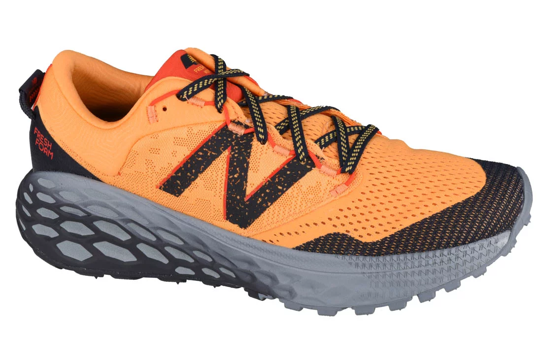New Balance Fresh Foam More Trail v1 MTMORCY, Męskie, Żółte, buty do biegania, tkanina, rozmiar: 44