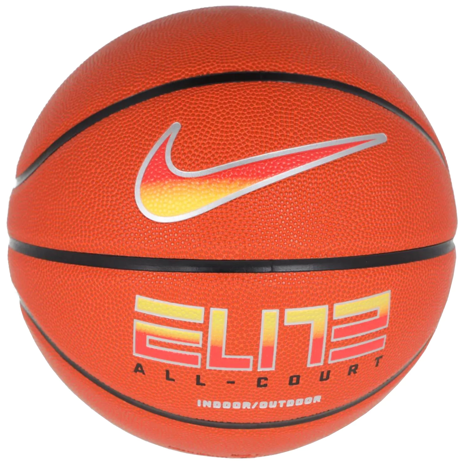 Zdjęcia - Piłka do koszykówki Nike Elite All Court 8P 2.0 Deflated Ball N1004088-820, Unisex, Pomarańczo 