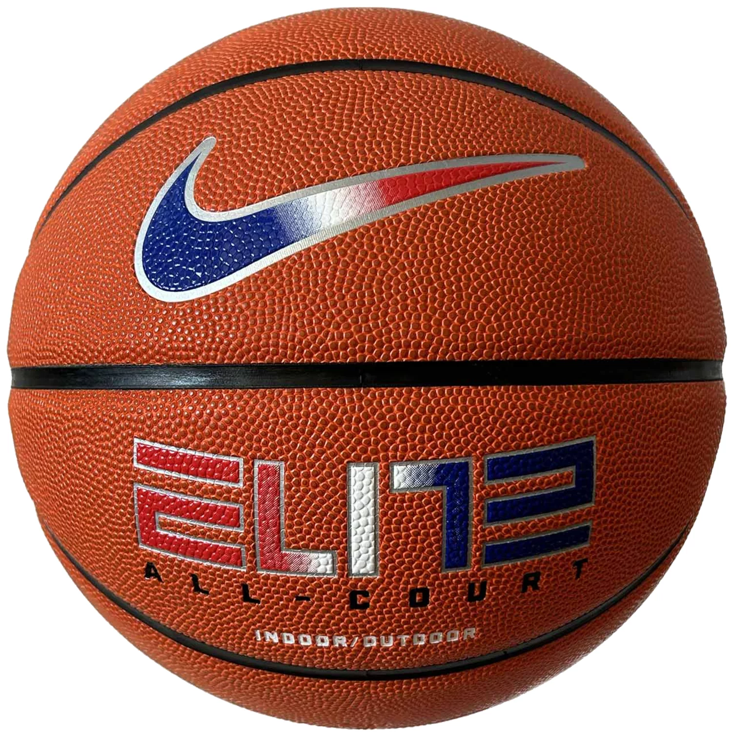 Zdjęcia - Piłka do koszykówki Nike Elite All Court 8P 2.0 Deflated Ball N1004088-822, Unisex, Pomarańczo 