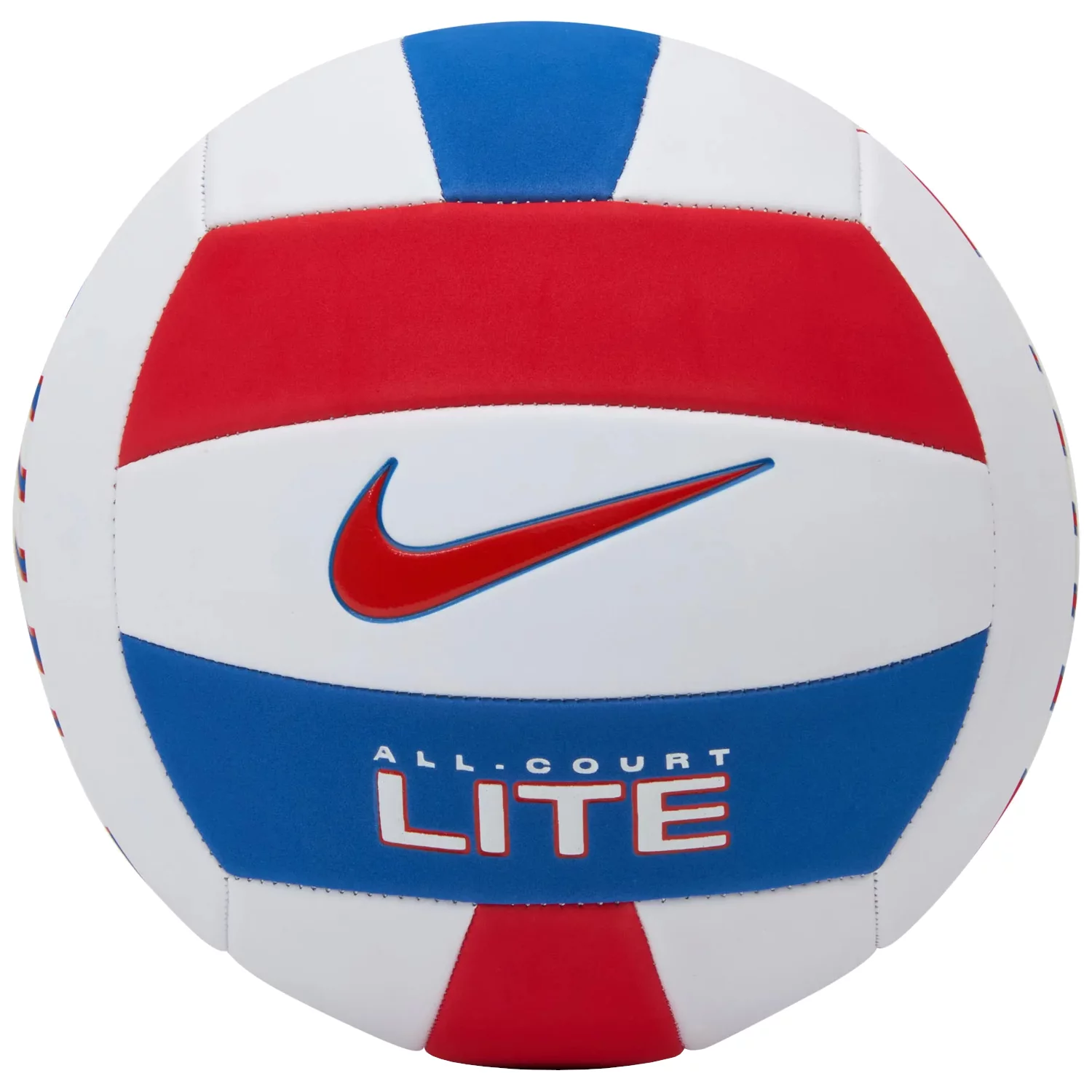 Nike All Court Lite Deflated Voleyball N1009071-124, Unisex, Białe, piłki do siatkówki, Guma, rozmiar: 5