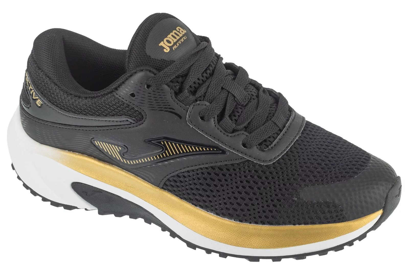 Joma Active Lady 2501 RACTLW2501, Damskie, Czarne, buty do biegania, przewiewna siateczka, rozmiar: 37
