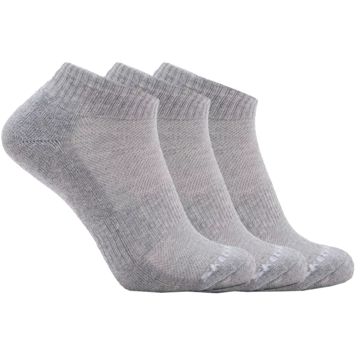 Skechers 3pk Unisex Terry Qtr Crew S111035-039, Unisex, Szare, skarpetki, poliester, rozmiar: 35-38