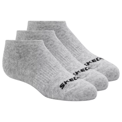 Skechers 3pk Unisex Non Terry No Show S114041-020