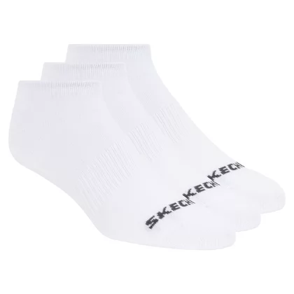 Skechers 3pk Unisex Non Terry No Show S114041-100