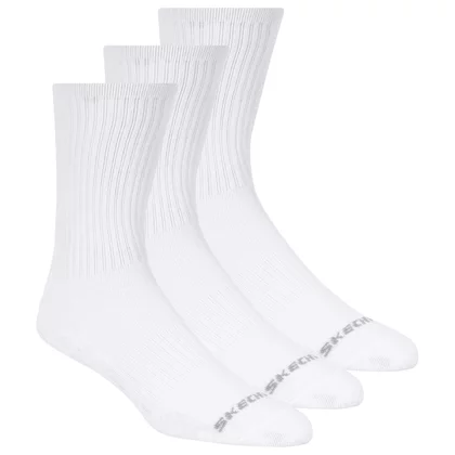 Skechers 3pk Unisex Non Terry Crew S601102-100