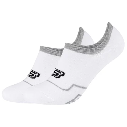 Skechers 2PPK Cushioned Footy Socks SK44011-1000