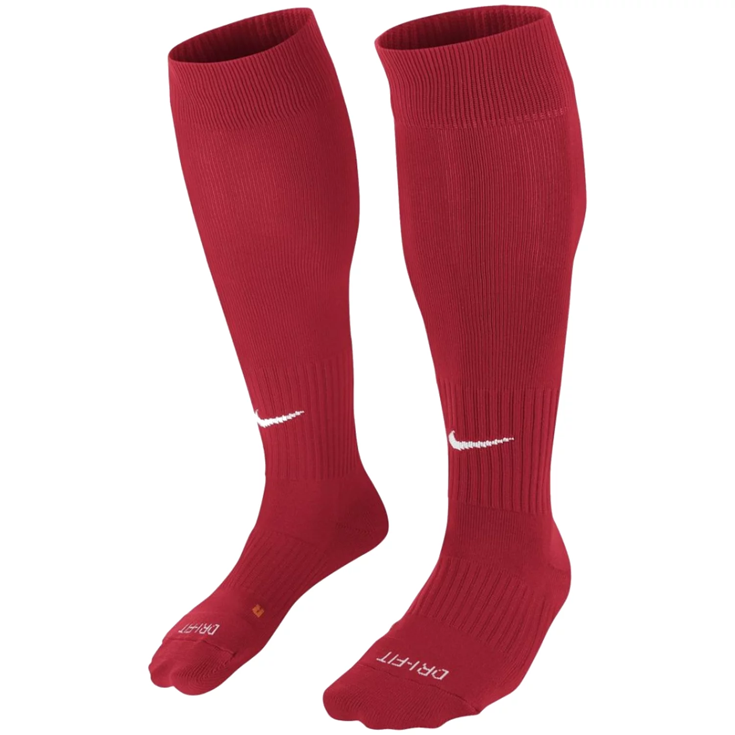 Nike Dri-FIT Academy Sock SX5728-648, Unisex, Czerwone, getry piłkarskie, nylon, rozmiar: 38-42