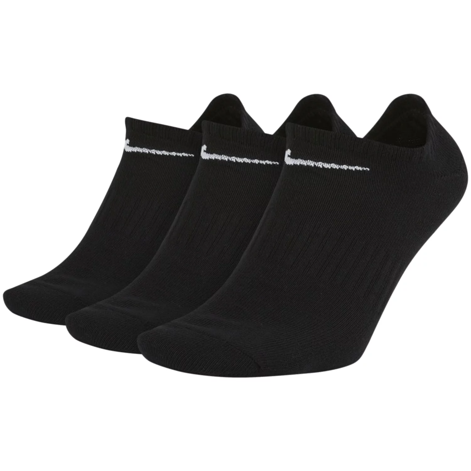 Nike Everyday Lightweight 3-Pack Socks SX7678-010, Unisex, Czarne, skarpetki, bawełna, rozmiar: 42-46
