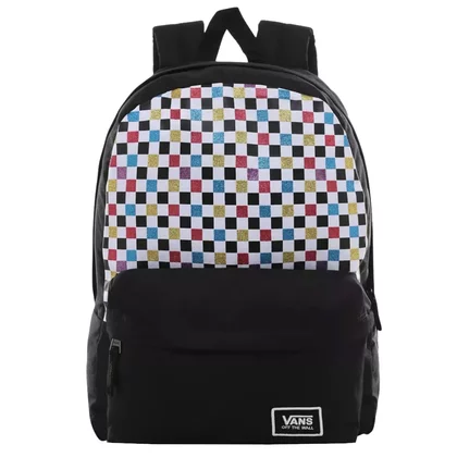 Vans Glitter Check Realm Backpack VN0A48HGUX9