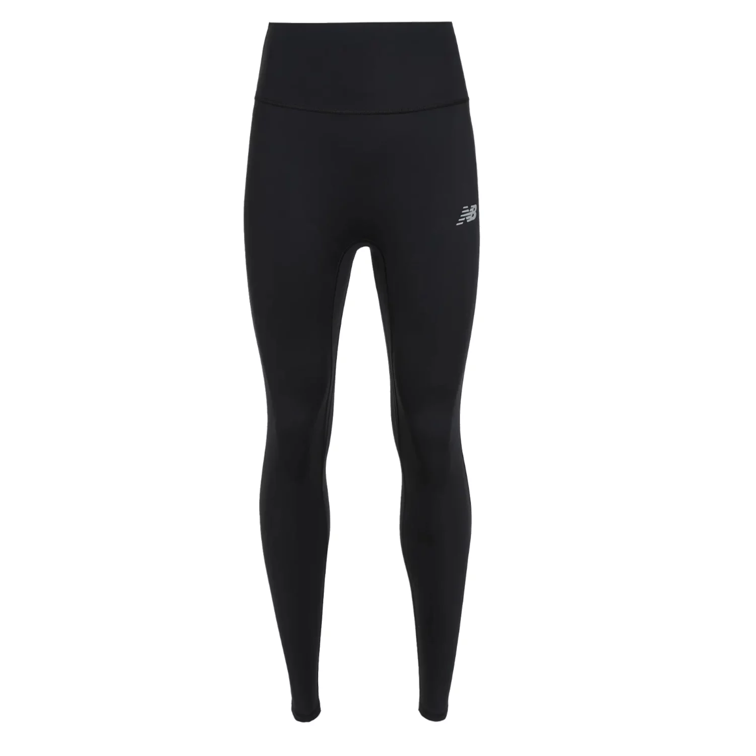 New Balance Legginsy Nb Essential High Rise Leg Bk WB6181AYBK, Damskie, Czarne, leginsy, poliester, rozmiar: L