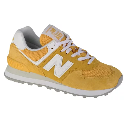 New Balance WL574FV2 damskie buty sneakers, Żółte 001