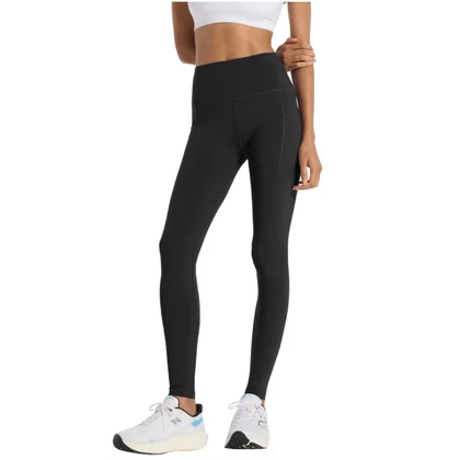 New Balance Sleek Pocket High Rise Leggins WP51275BK