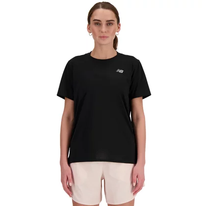 New Balance Koszulka Sport Essentials T-Shirt Bk WT41222BK