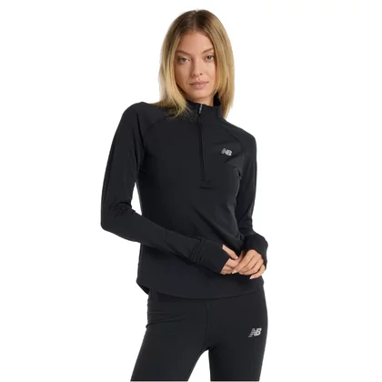New Balance Heat Grid Half Zip WT51201BK