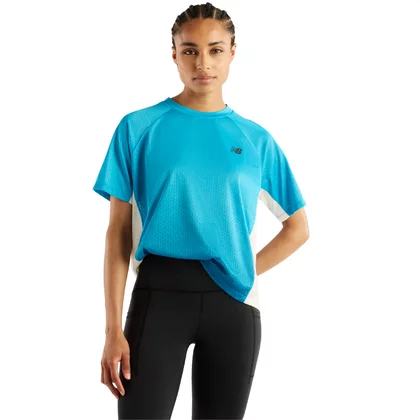 New Balance Viz-Tech Run Tee WT61O6FOATD