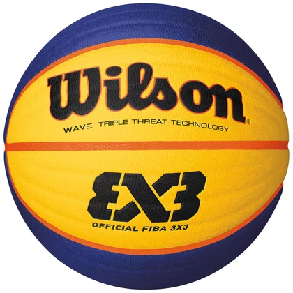 Wilson FIBA 3X3 Game Ball WTB0533XB unisex piłki do koszykówki, Żółte 001