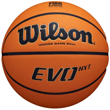 Wilson EVO NXT FIBA Game Ball WTB0965XB unisex piłki do koszykówki, Pomarańczowe 001