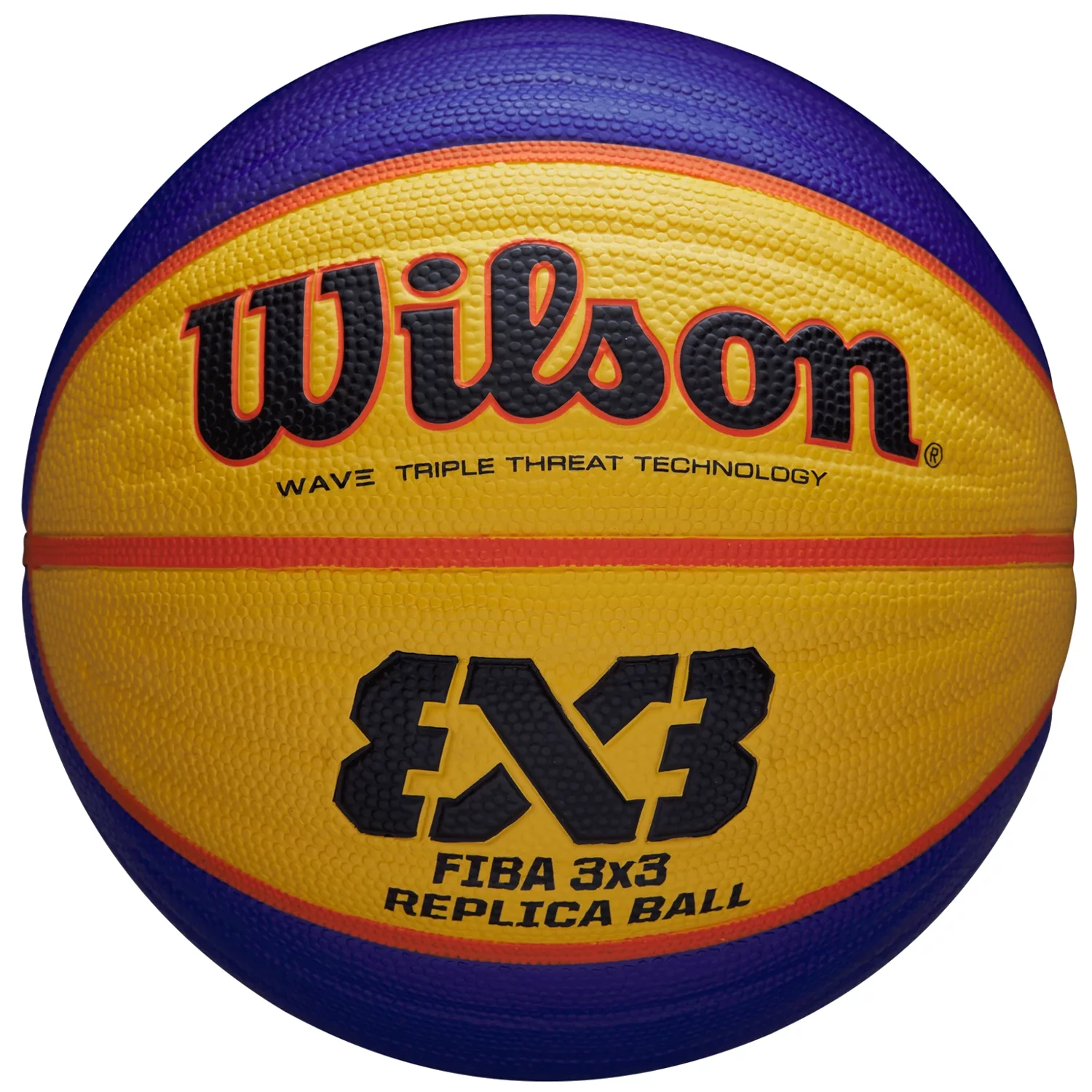 Zdjęcia - Piłka do koszykówki Wilson FIBA 3X3 Replica Ball WTB1033XB2020, Unisex, Żółte, piłki do koszyk 