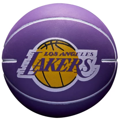 Wilson NBA Dribbler Los Angeles Lakers Mini Ball WTB1100PDQLAL