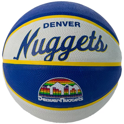 Wilson Team Retro Denver Nuggets Mini Ball WTB3200XBDEN