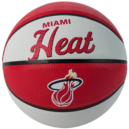Wilson Team Retro Miami Heat Mini Ball WTB3200XBMIA