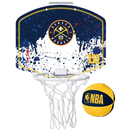 Wilson NBA Team Denver Nuggets Mini Hoop WTBA1302DEN