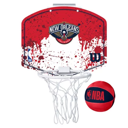 Wilson NBA Team New Orleans Pelicans Mini Hoop WTBA1302NOP