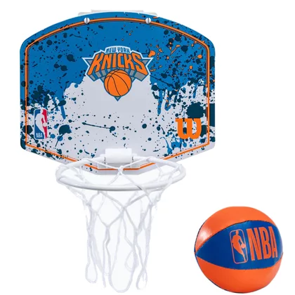 Wilson NBA Team New York Knicks Mini Hoop WTBA1302NYK