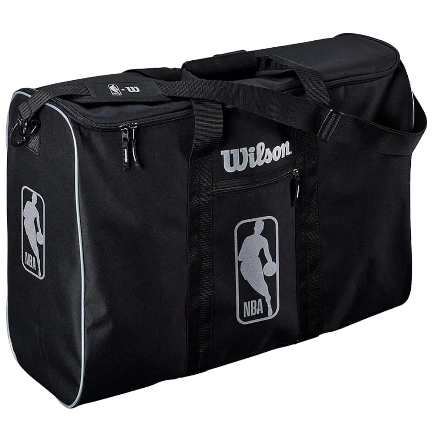 Фото - Інший інвентар Wilson NBA Authentic 6 Ball Bag WTBA70000, Unisex, Czarne, torby, polieste 
