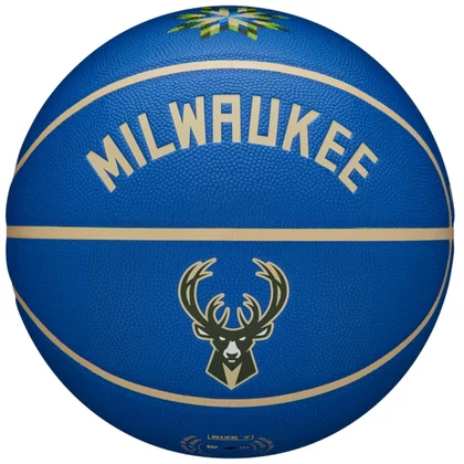 Wilson NBA Team City Collector Milwaukee Bucks Ball WZ4016417ID