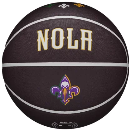 Wilson NBA Team City Collector New Orleans Pelicans Ball WZ4016419ID